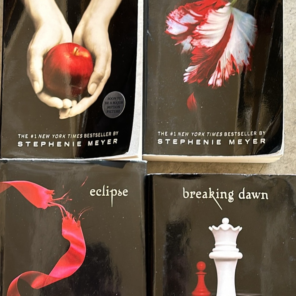 Twilight Saga Books 1-4